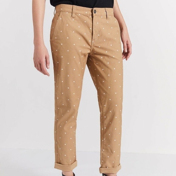 Nwt Current Elliott The Confidant
Pant In Barley Polkadot size 26 - Picture 1 of 9